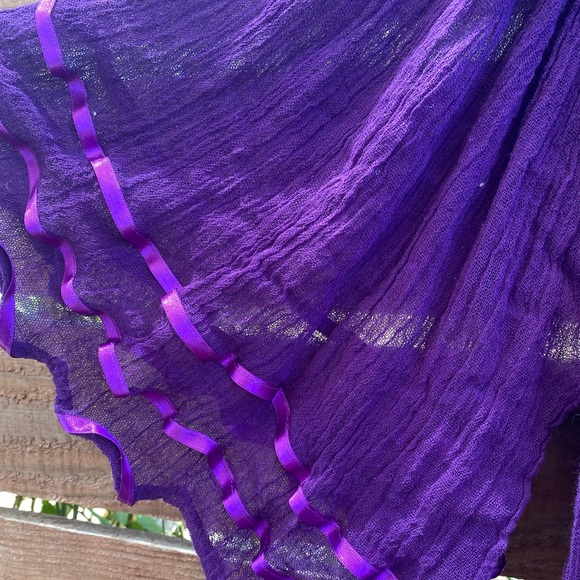 Ribbon Trim Tunic Dress - Picture 4 of 7